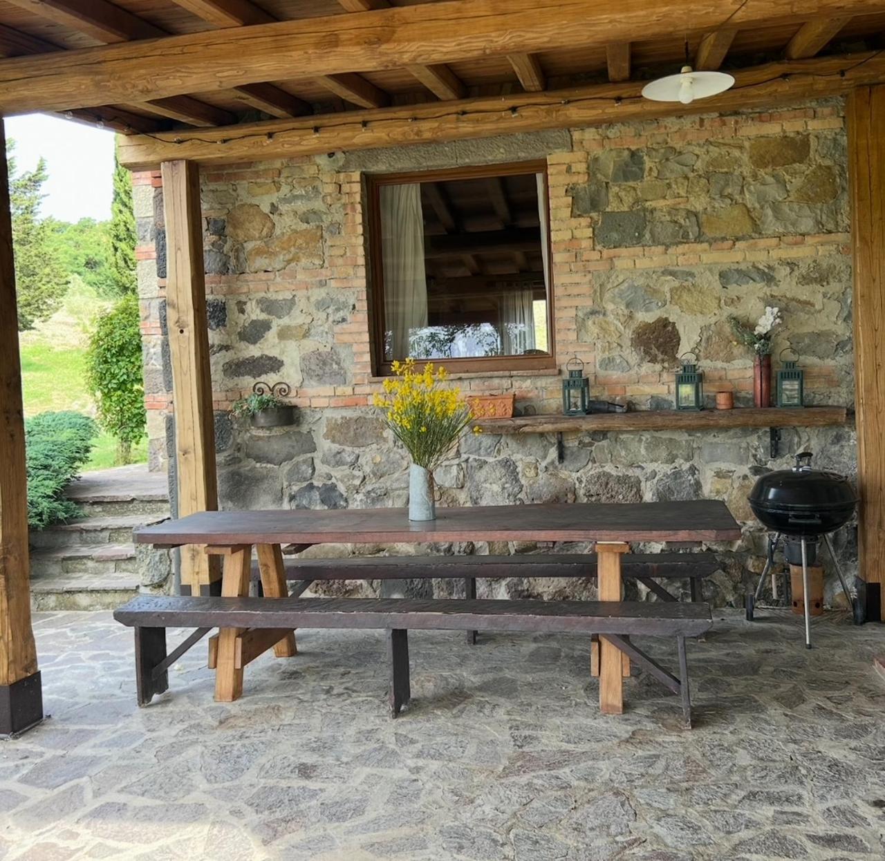 Casale Meraviglioso Val D'Orcia Con Piscina Radicofani Exterior photo